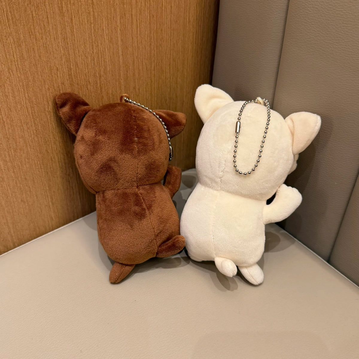 Silly Chihuahua Plush Keychain