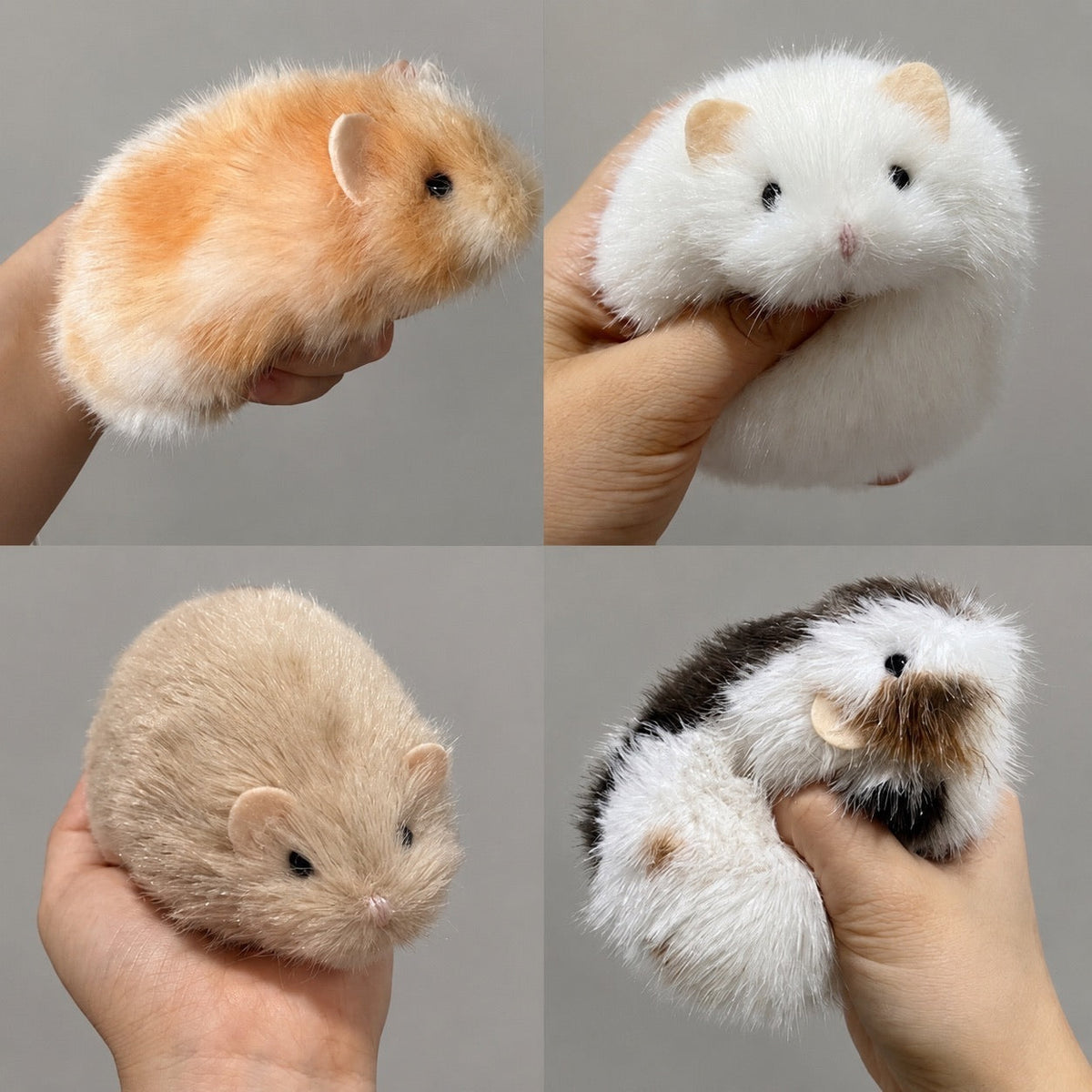 Handmade Lifelike Hamster Plushie
