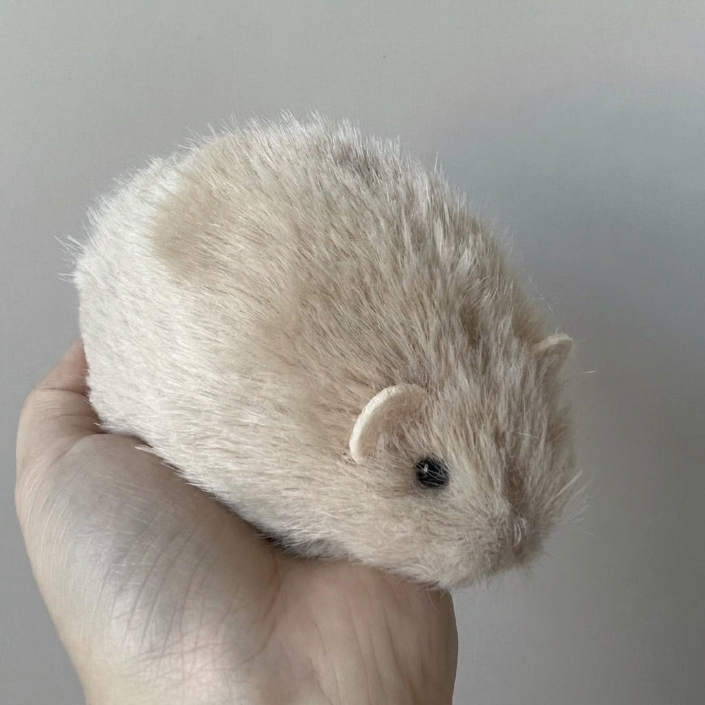 Handmade Lifelike Hamster Plushie
