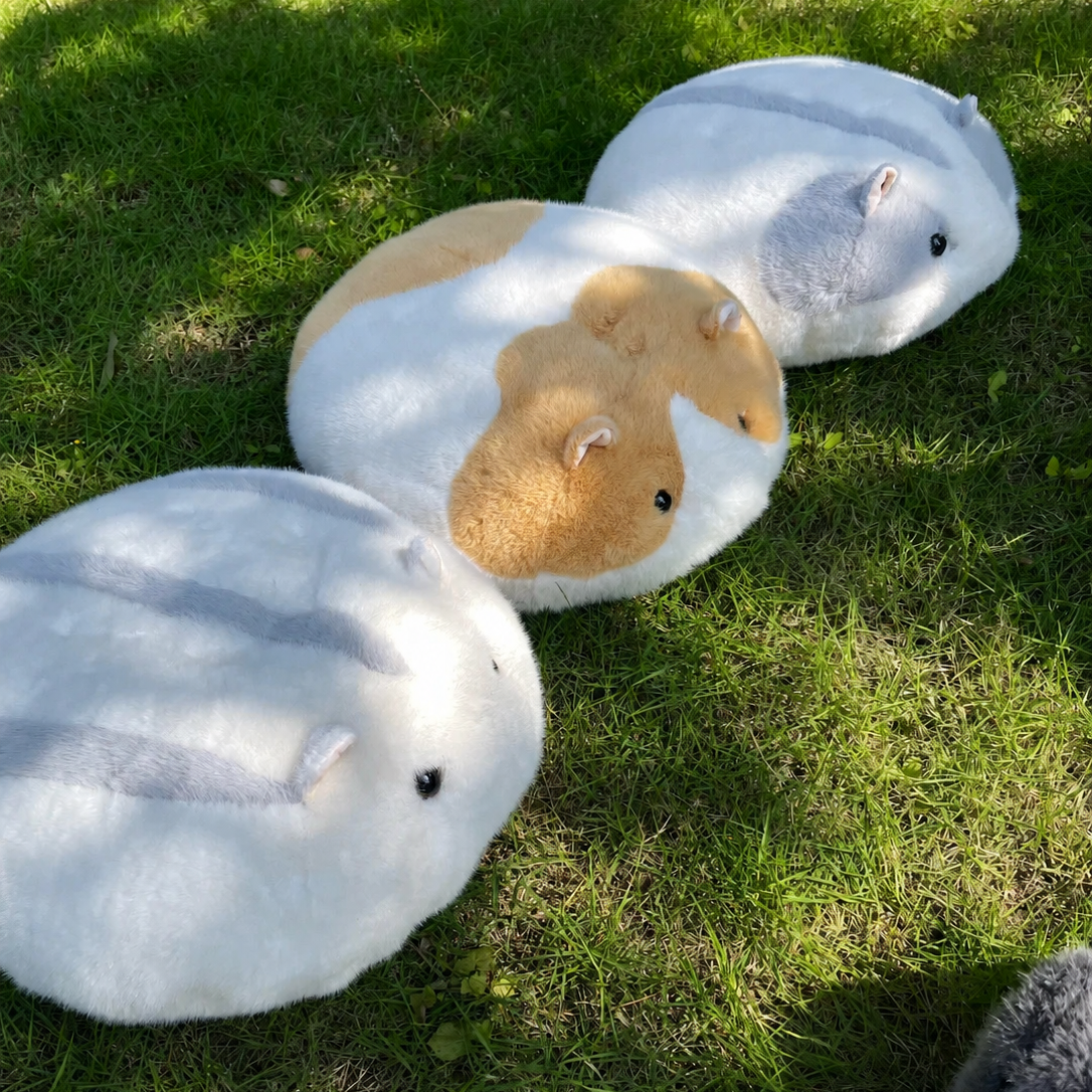 Chubby Mouse Plush Cushion