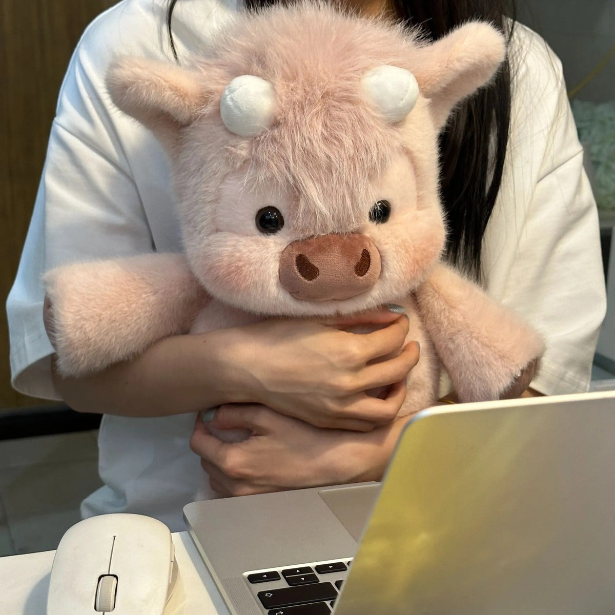 Chubby Highland Cow Plushie