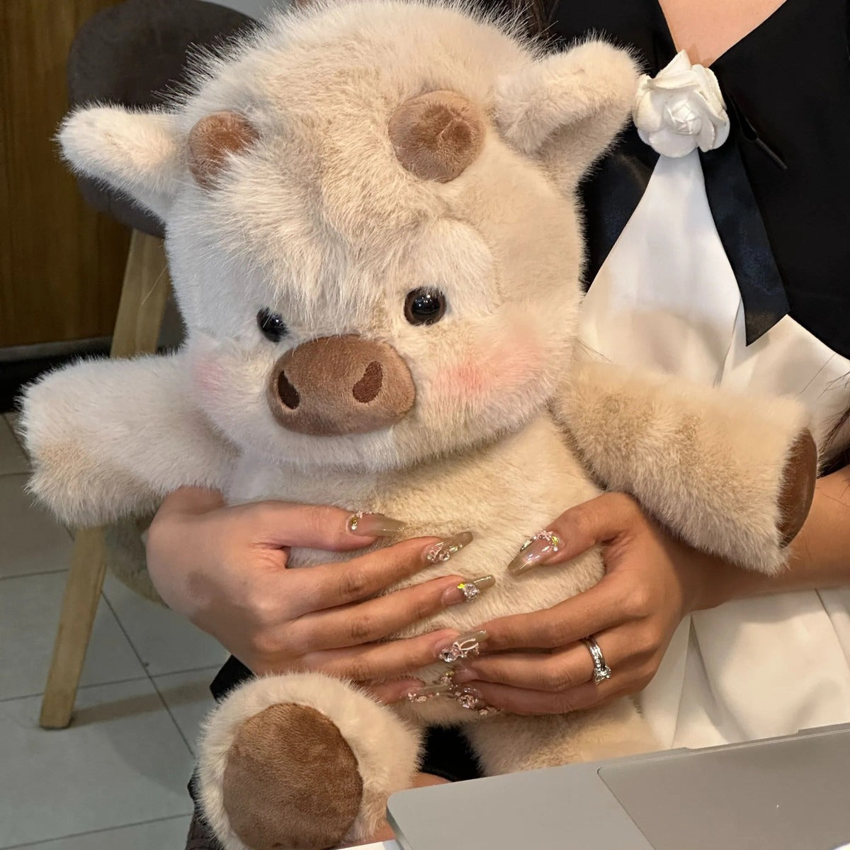 Chubby Highland Cow Plushie