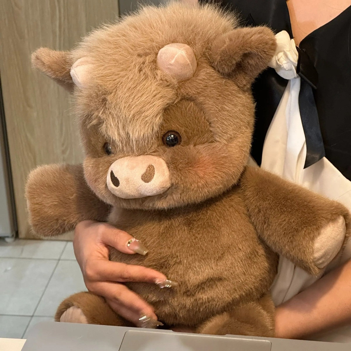 Chubby Highland Cow Plushie