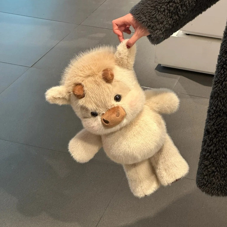 Chubby Highland Cow Plushie