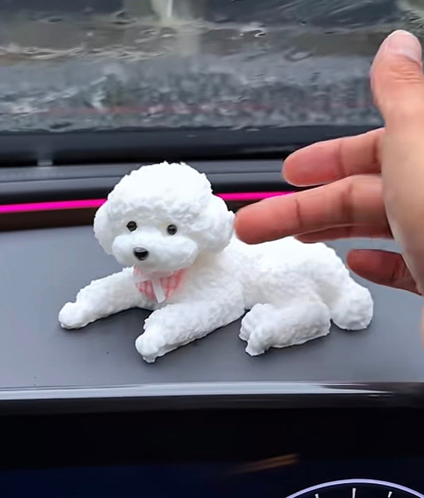 Car desk dashboard puppy gift