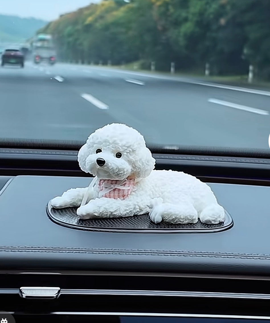 Car desk dashboard puppy gift