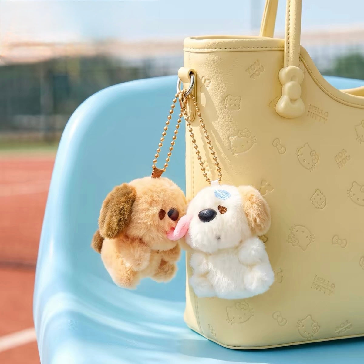 Bestie Duo — 2 Matching Plush Keychains