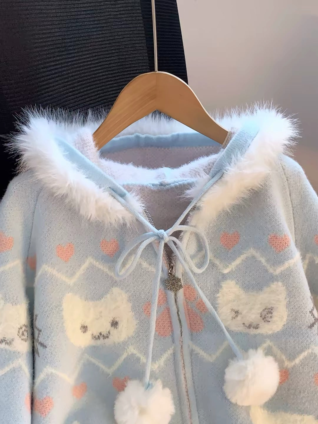 Cute cat girl sweater