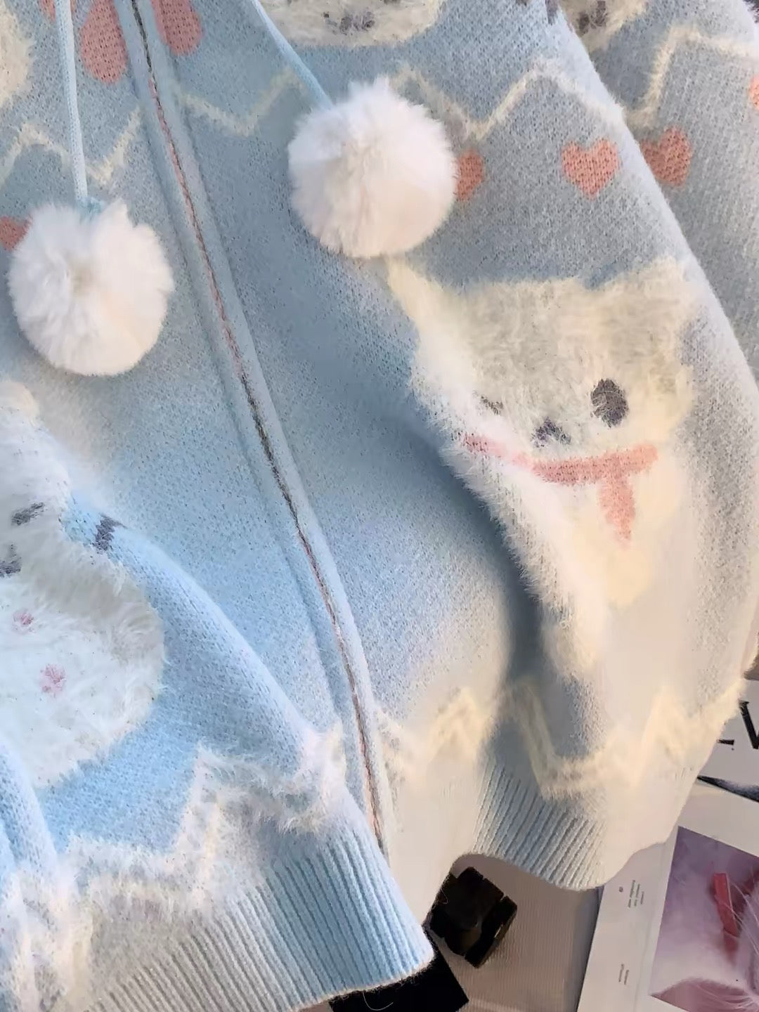 Cute cat girl sweater