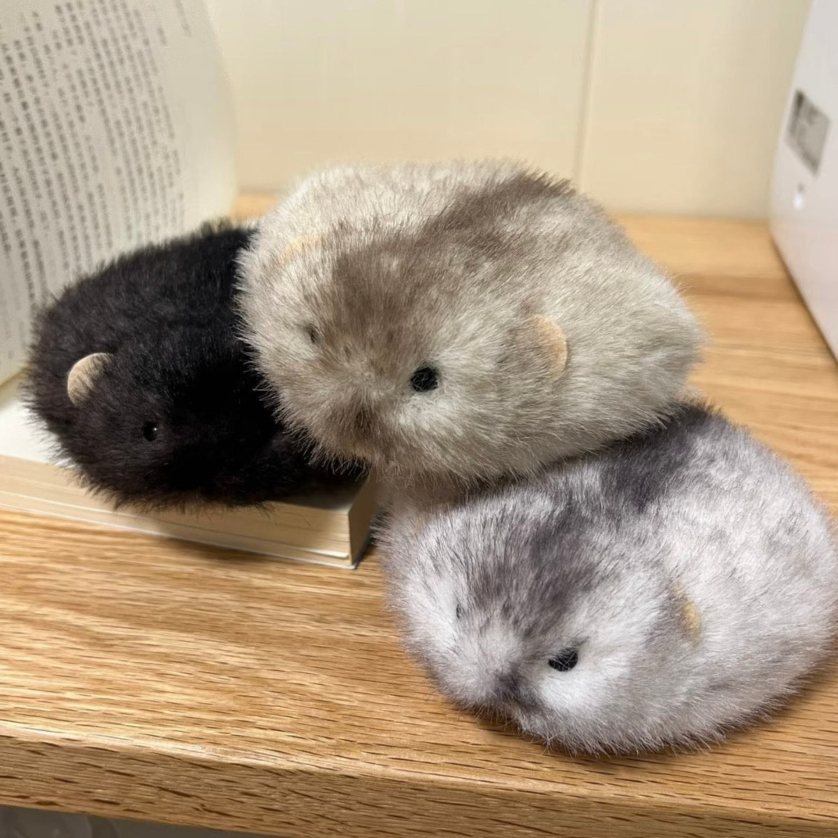 Handmade Patchwork Hamster Plushie