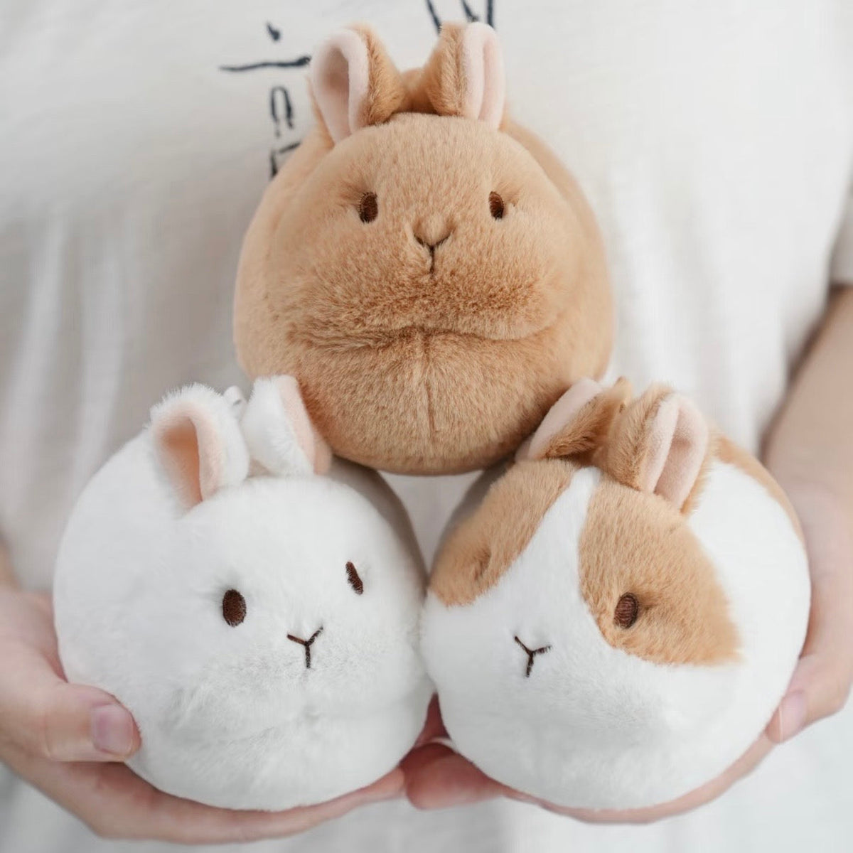 Bunny Ball Plush Keychain