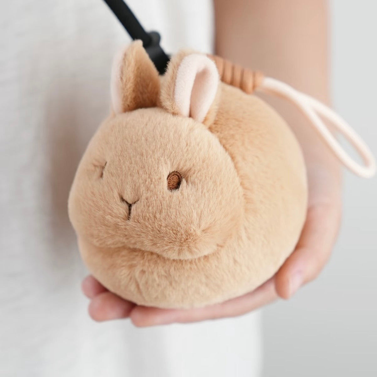 Bunny Ball Plush Keychain