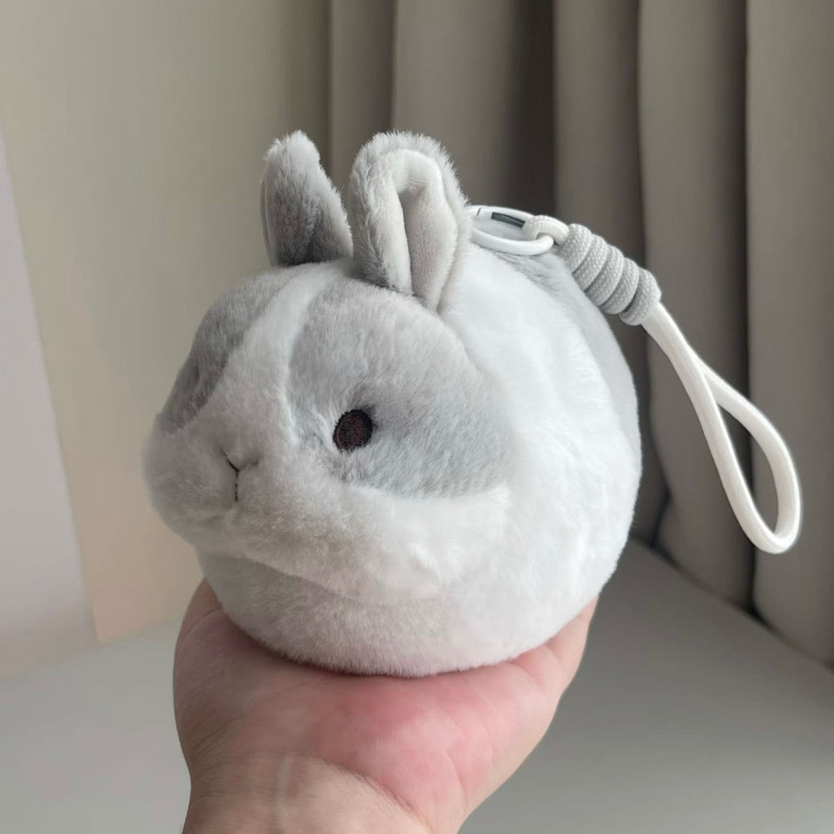 Bunny Ball Plush Keychain