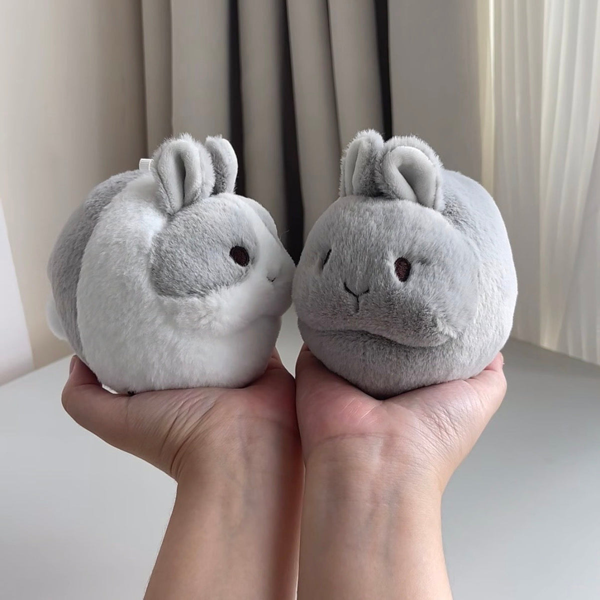 Bunny Ball Plush Keychain