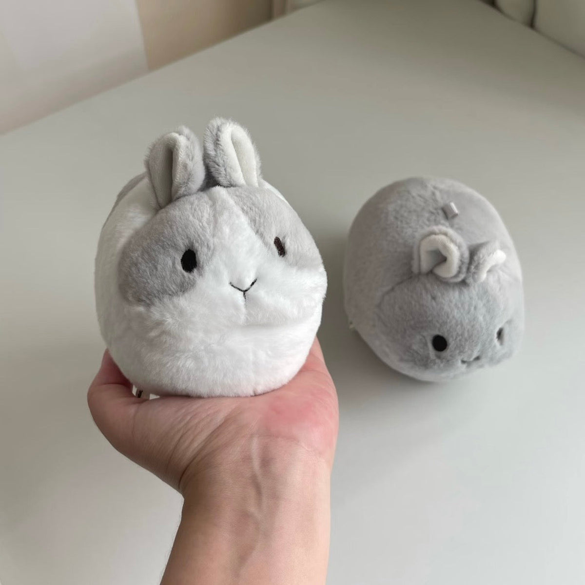 Bunny Ball Plush Keychain