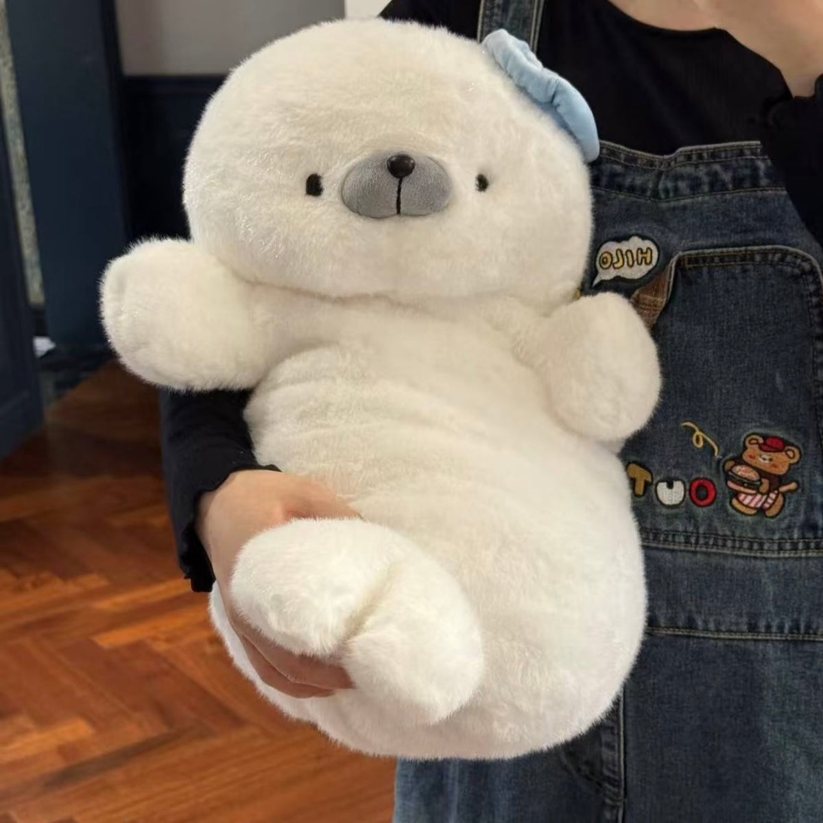 Cuddly Seal Plush Pillow