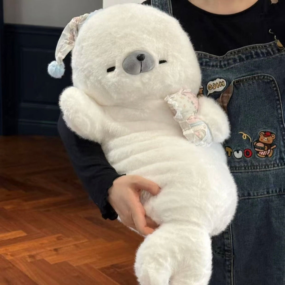Cuddly Seal Plush Pillow