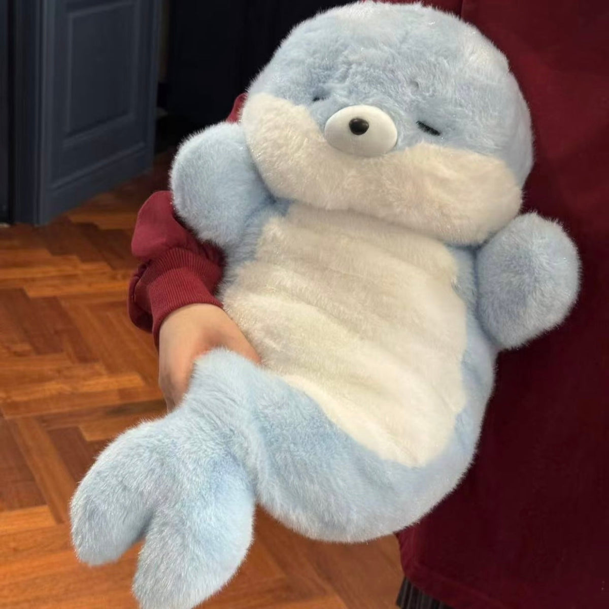 Cuddly Seal Plush Pillow