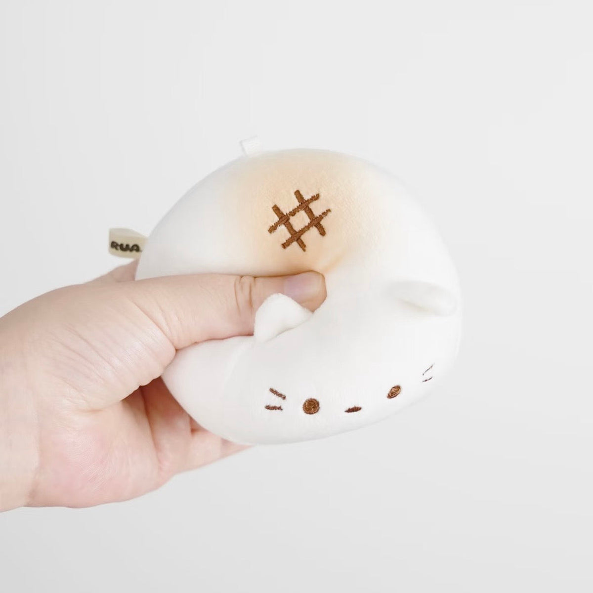 Squishy Cat Plush Keychain
