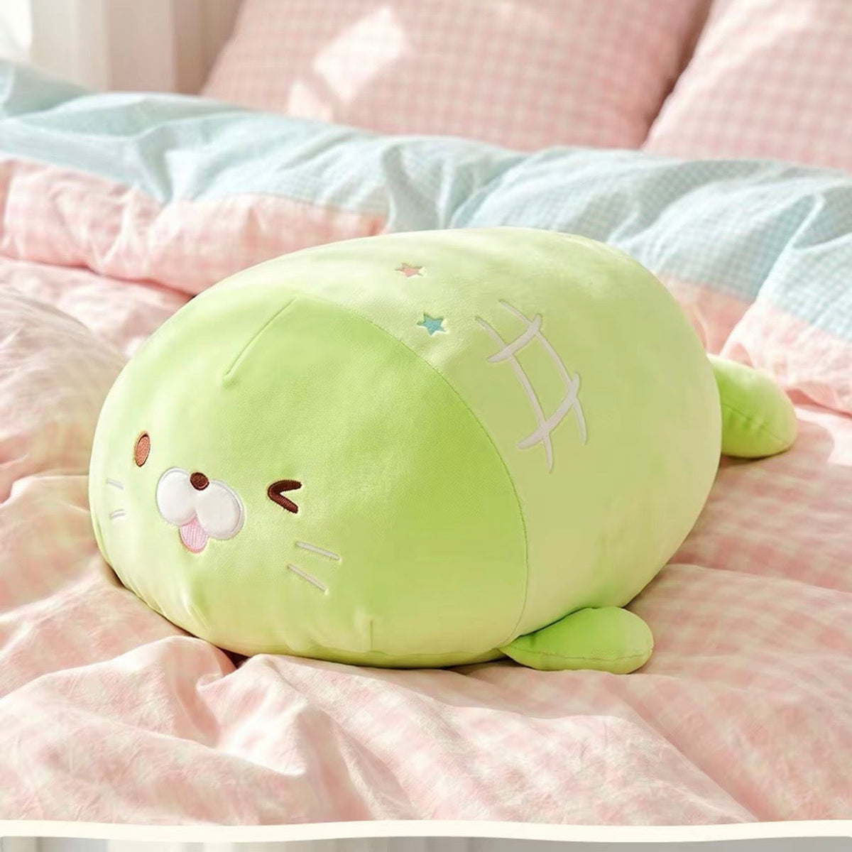 Chubby Seal Plush Pillow