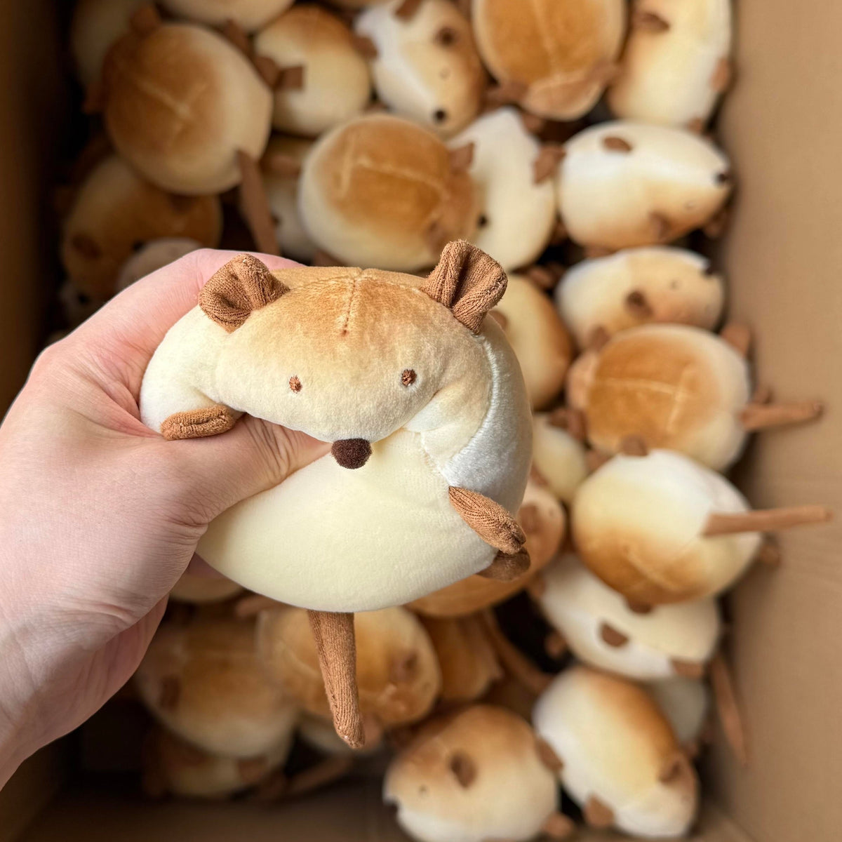 Bread Mouse Squishy Toy