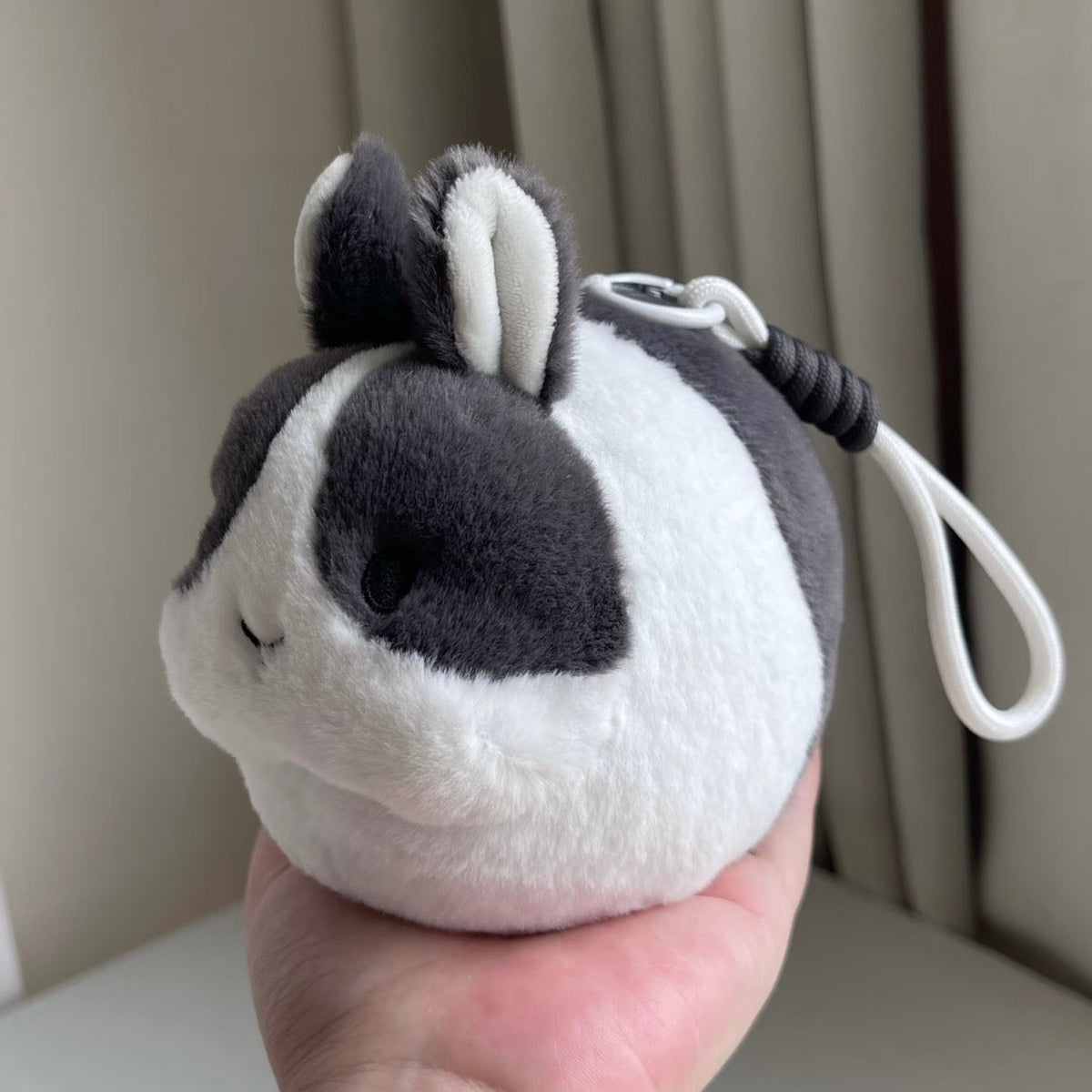 Bunny Ball Plush Keychain