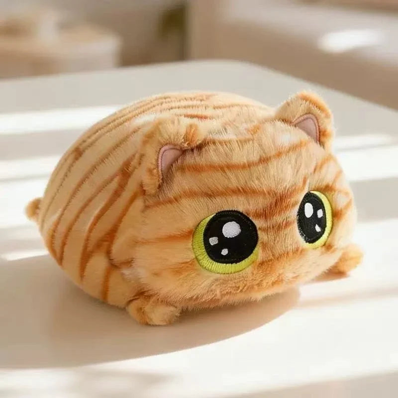 Round Chubby Cat Plushie (15 cm)