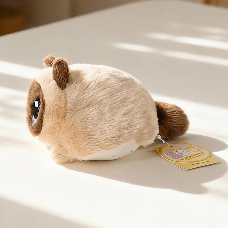 Round Chubby Cat Plushie (15 cm)