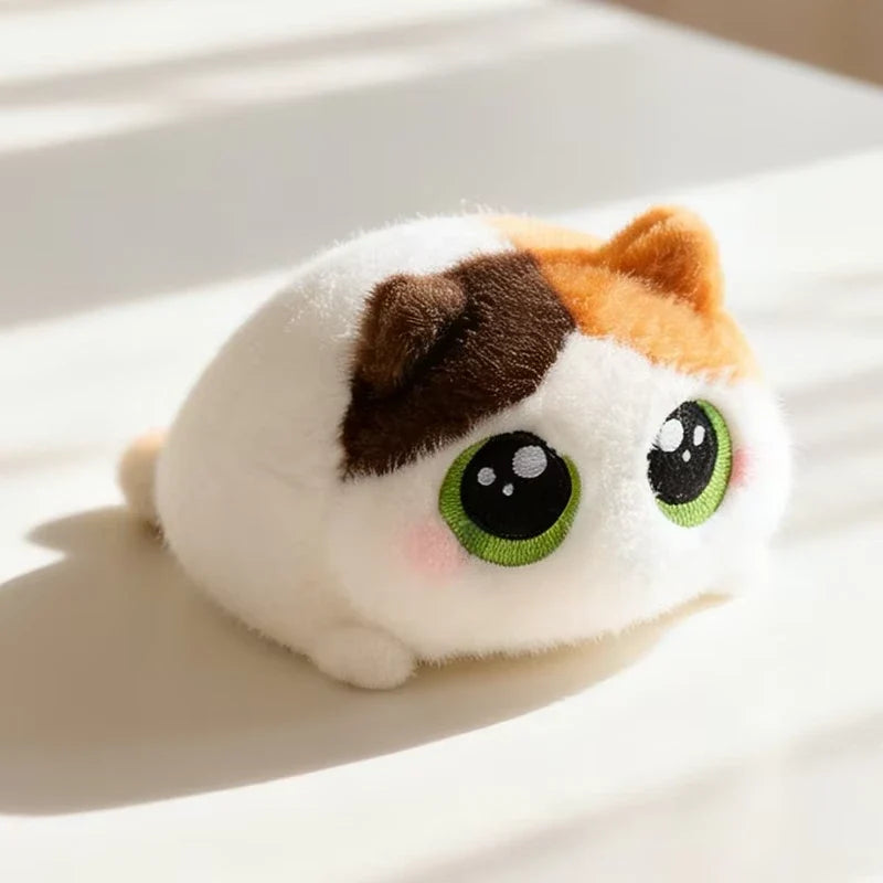 Round Chubby Cat Plushie (15 cm)