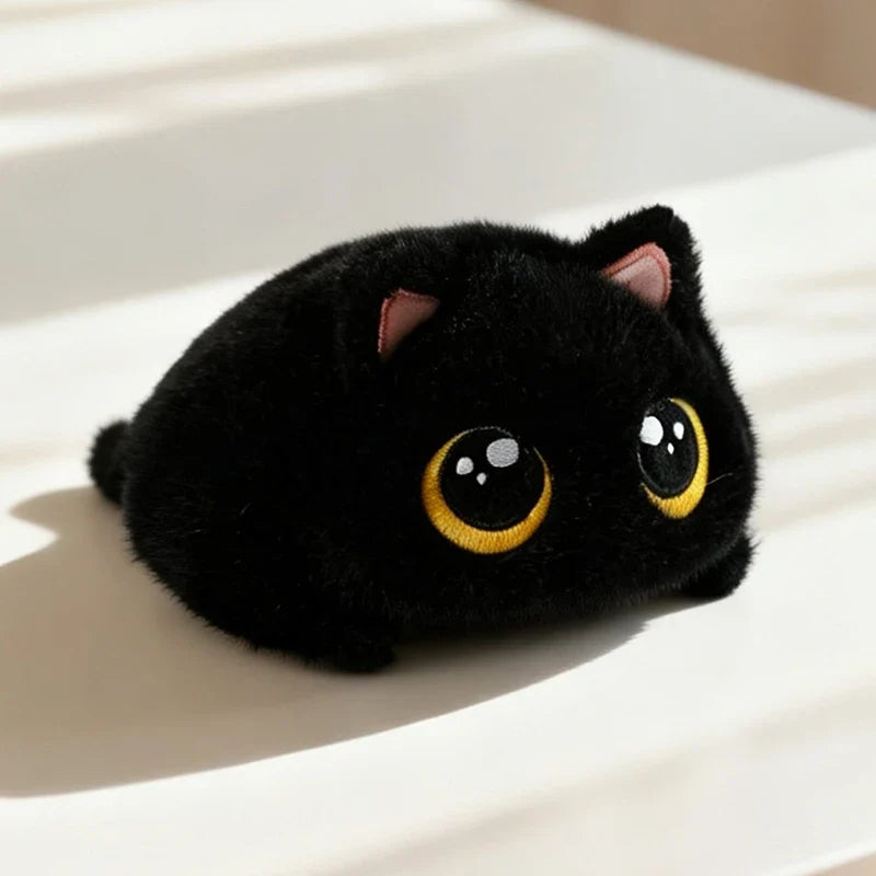 Round Chubby Cat Plushie (15 cm)