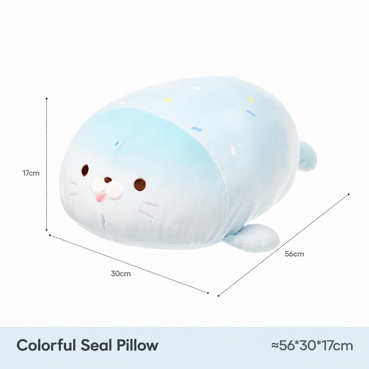 Chubby Seal Plush Pillow