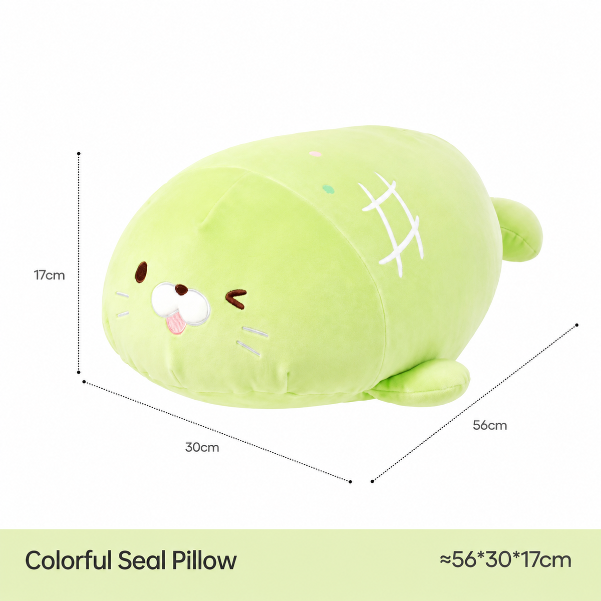 Chubby Seal Plush Pillow