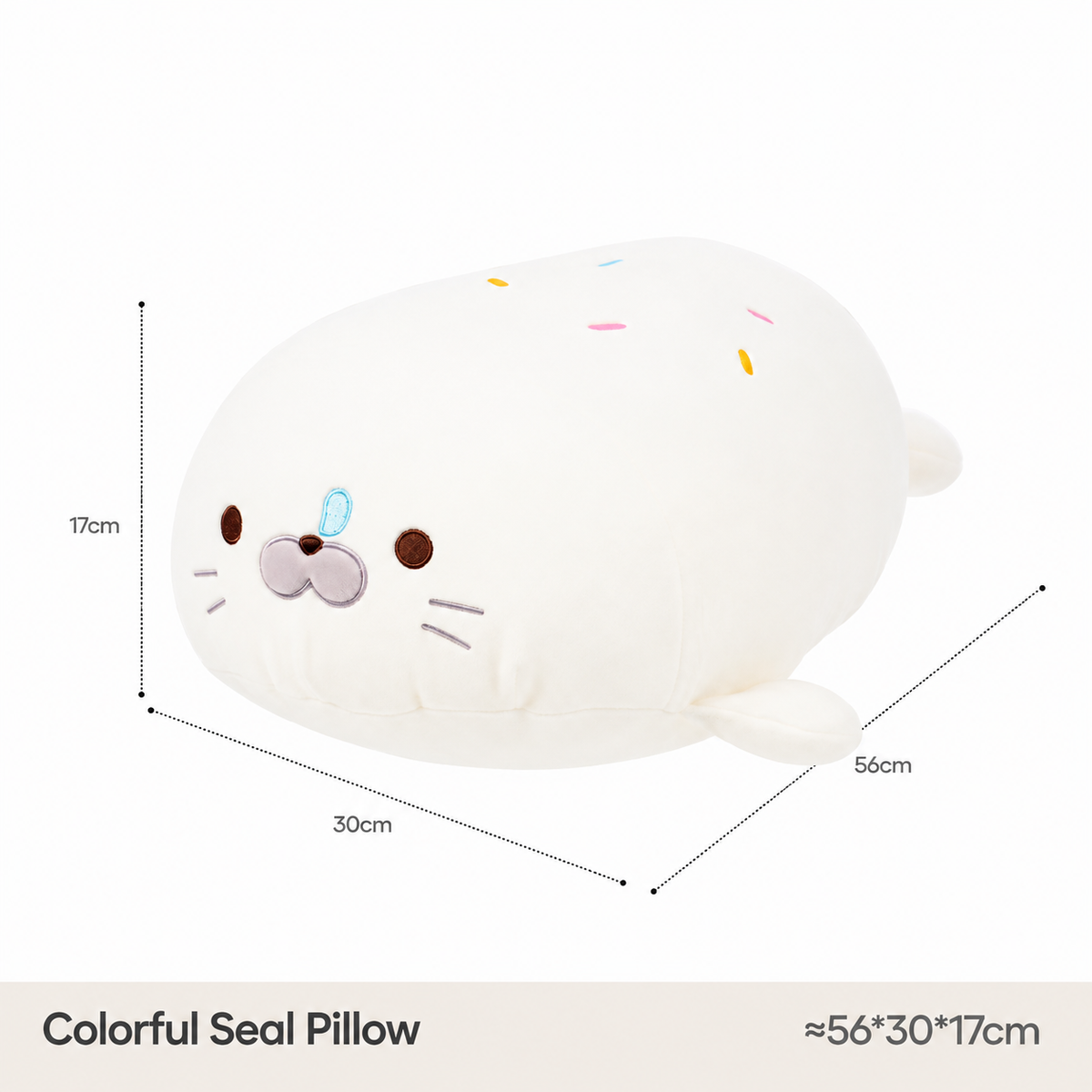 Chubby Seal Plush Pillow