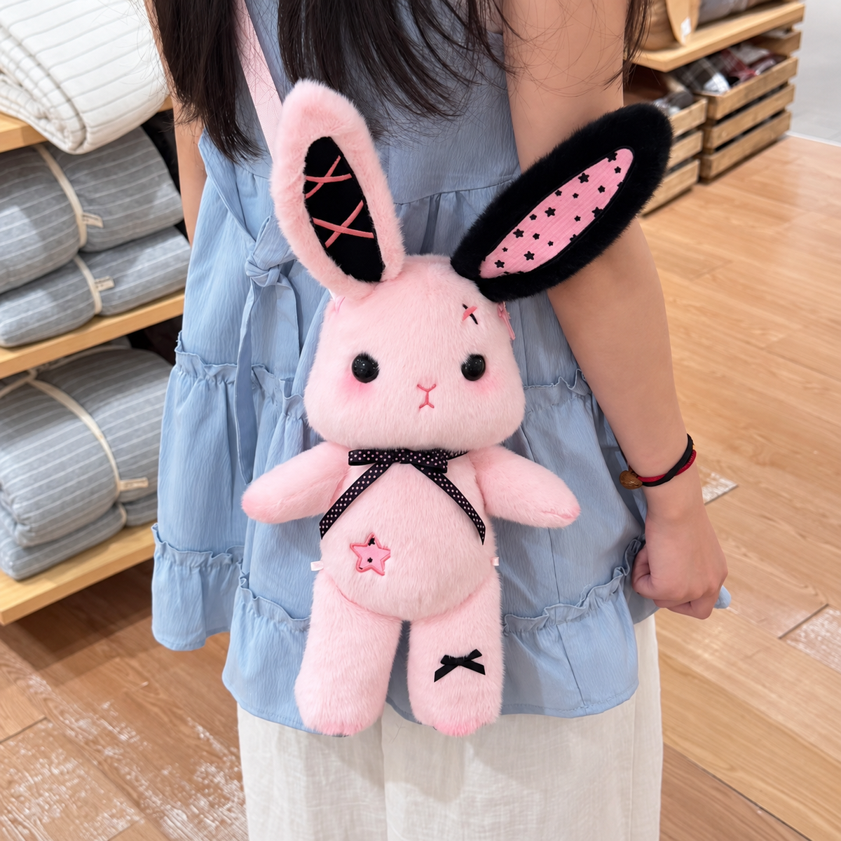 Zodiac Element Bunny Plush Backpack