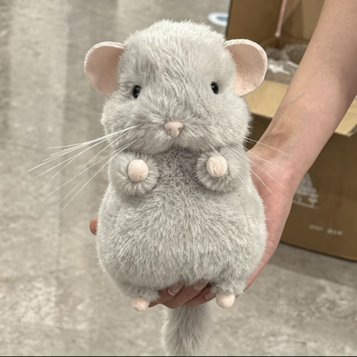 Chubby Chinchilla Plushie