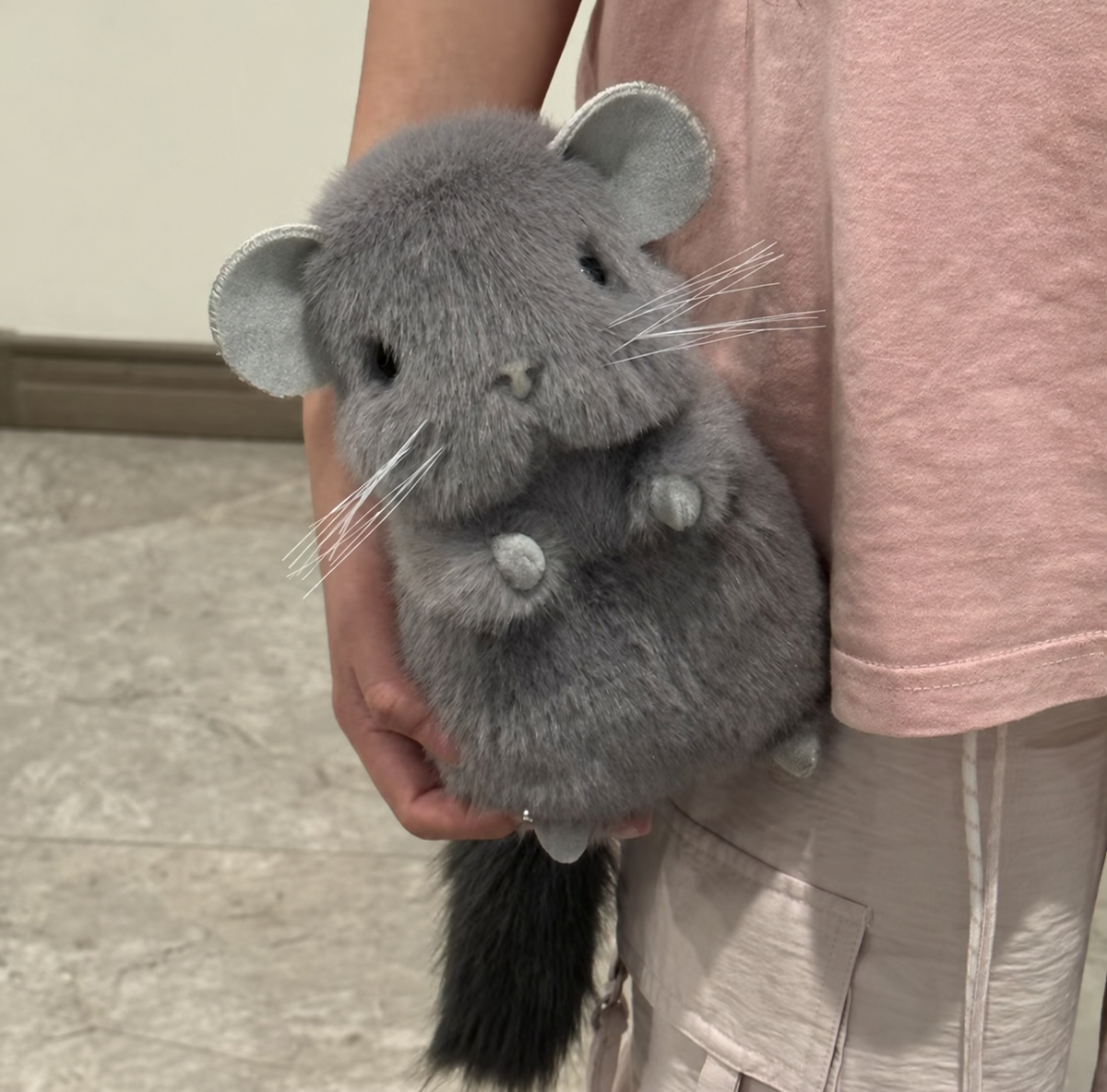 Chubby Chinchilla Plushie