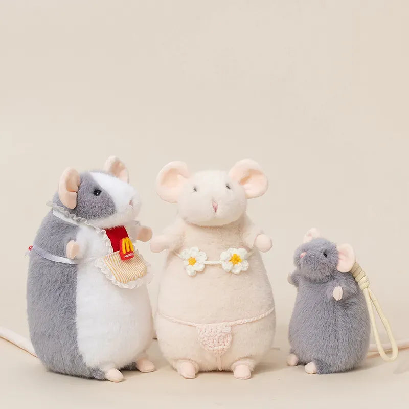 Tiny Fancy Mouse Plushie with Outfits