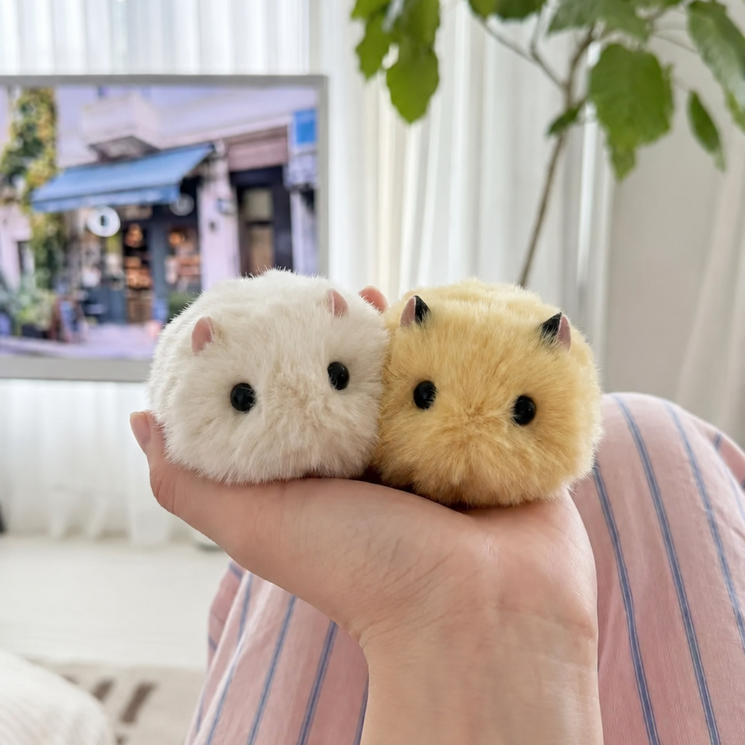 Tiny Fluffy Hamster Plushie